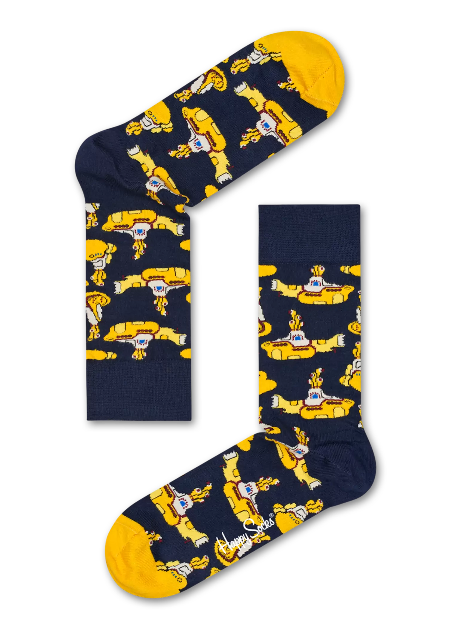 Beatles Yellow Submarine Sock