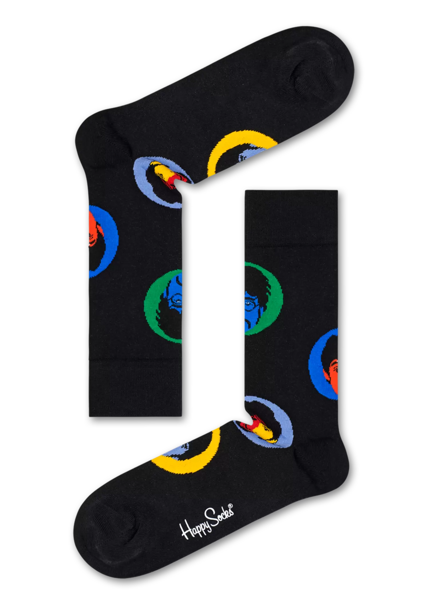 The Beatles Bright Spot Sock