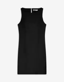 Kleid - Ärmellos - schwarz