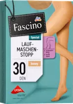 Strumpfhose Laufmaschenstopp honey 30 DEN, Gr...., 1 St