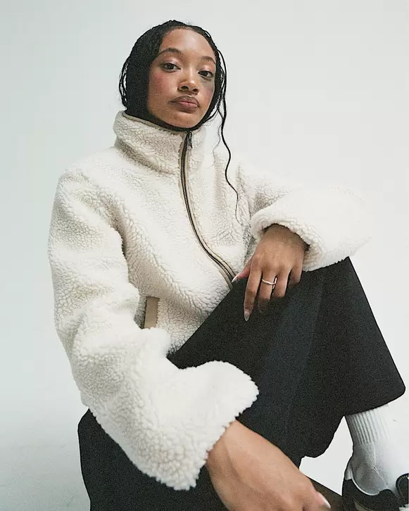 Misty Fog High Pile Jacket