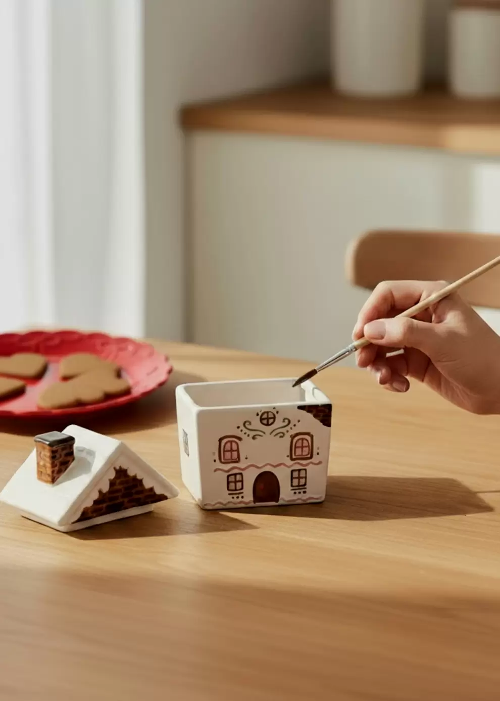 DIY-Lebkuchenhaus-Glas - 240 ml