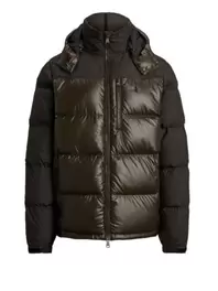 Gesteppte Daunenjacke Gorham im Material-Mix in Glanz-Optik