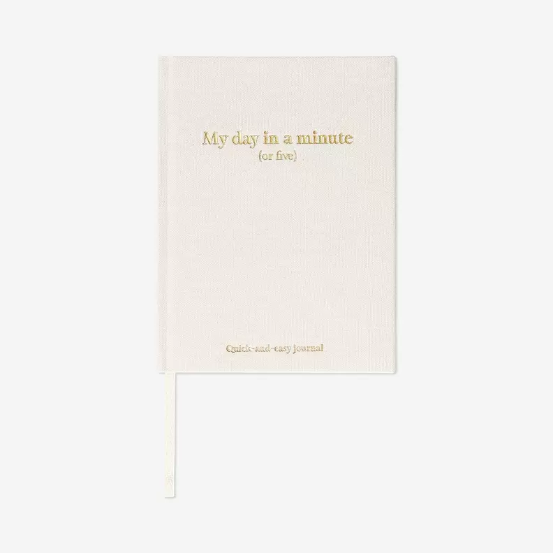 5-Minuten-Tagebuch mit Leineneinband