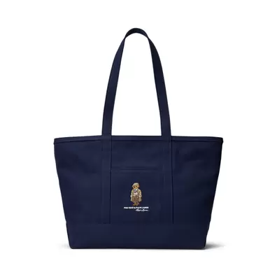 Segeltuch-Tragetasche mit Polo Bear