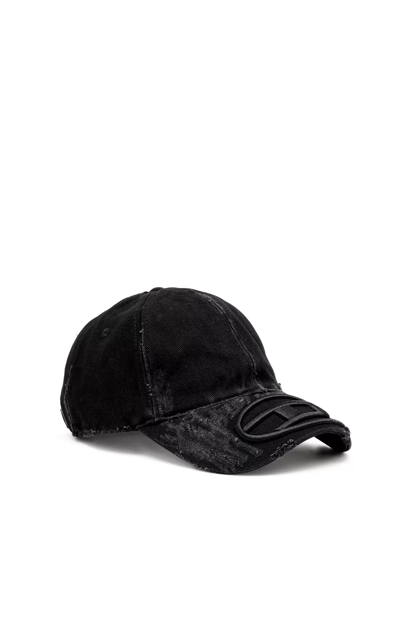 Basecap aus vielgetragenem Denim