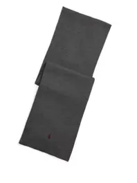 Schal aus waschbarem Merino-Rippstrick