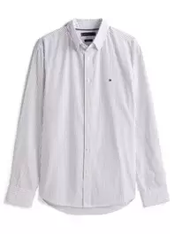 Hemd aus Baumwolle mit Fineliner, Regular Fit