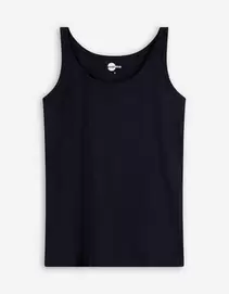 Tanktop - einfarbig - dunkelblau