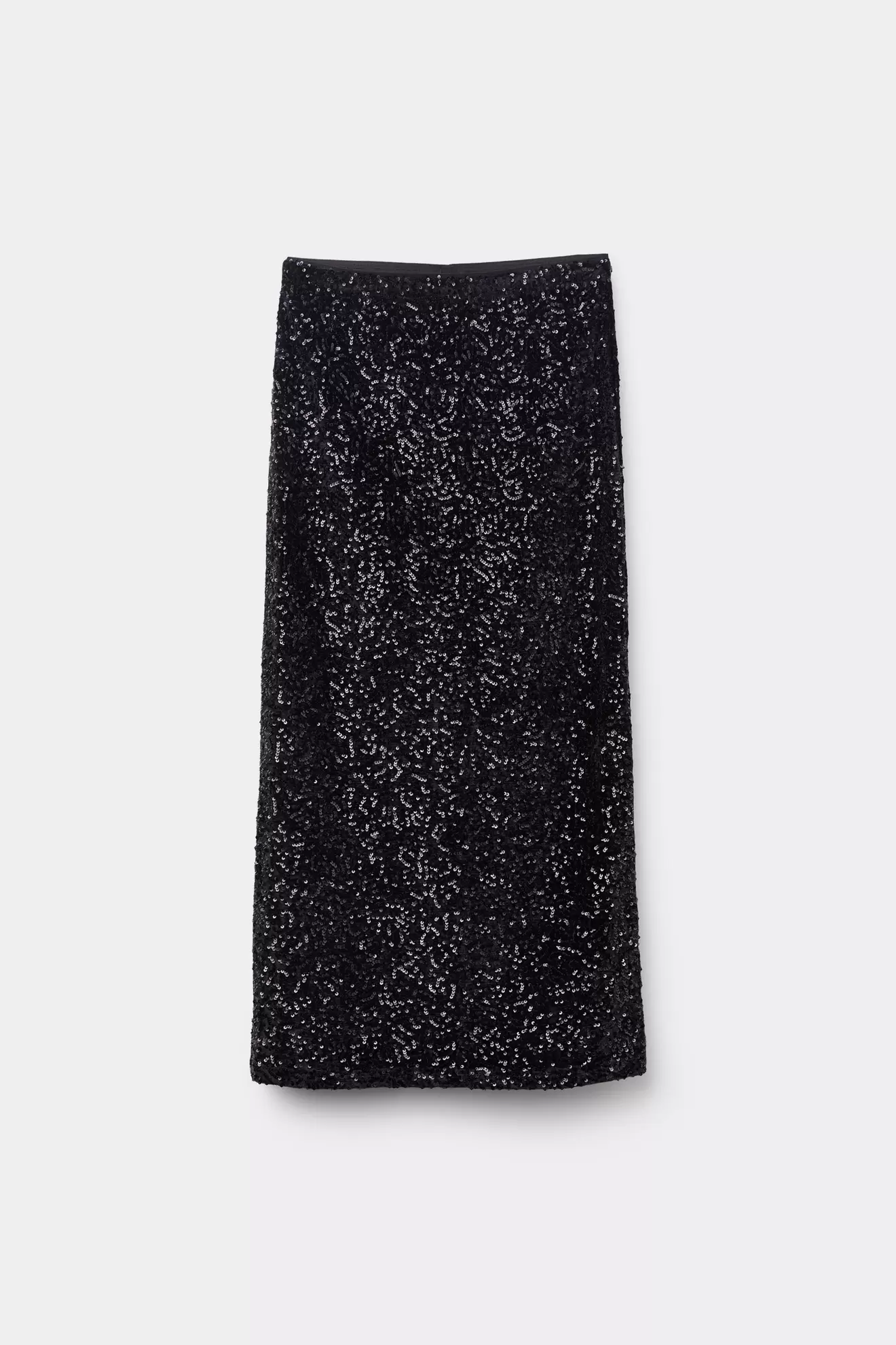 Midirock mit Pailletten