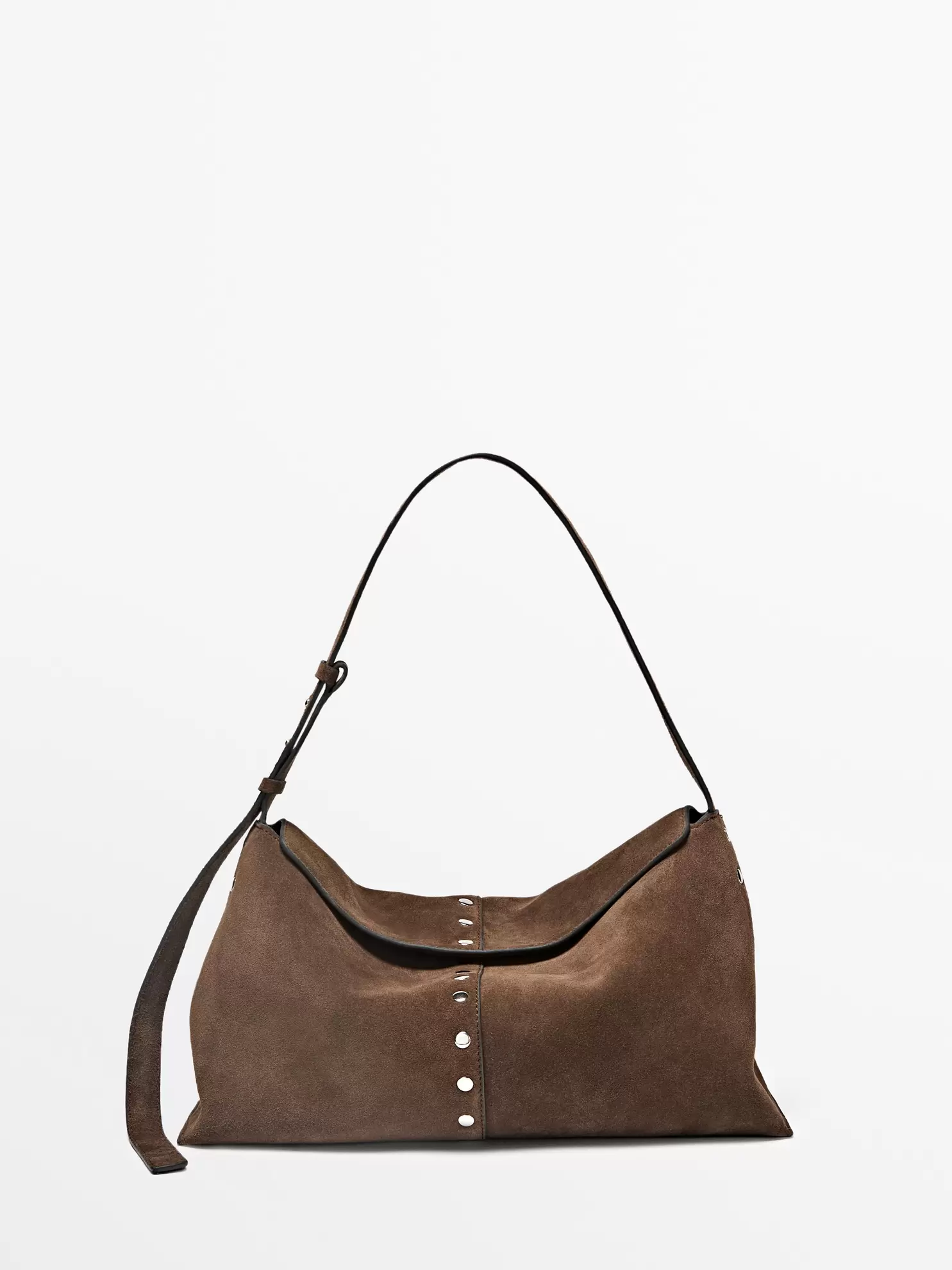 Bucket Bag aus Rauleder