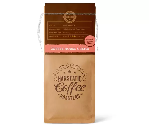 Hanseatic - Coffee House Caffè Crema - 250 g Ganze Bohne