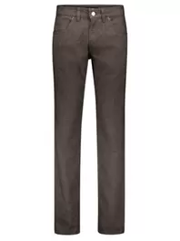 5-Pocket Flanellhose Bill mit Stretch, Modern Fit
