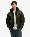 Hooded MA1 Bomber Jacket