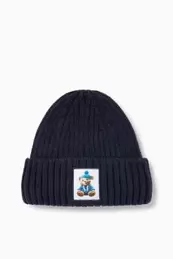 Teddybär - Mütze - gerippt