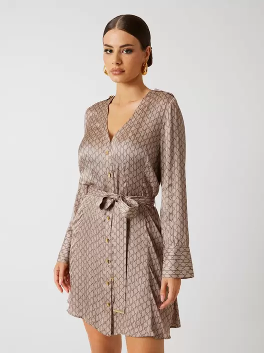 Vestido mini de viscosa Marciano