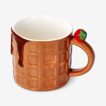 Tasse in Waffel-Form - 350 ml