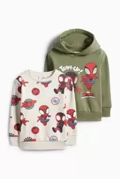 Multipack 2er - Spidey - Hoodie und Sweatshirt