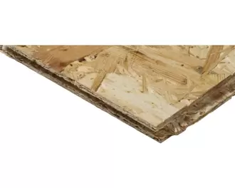 OSB3 Verlegeplatte 2050 x 625 x 15 mm mit Nut und Feder E1 ungeschliffen