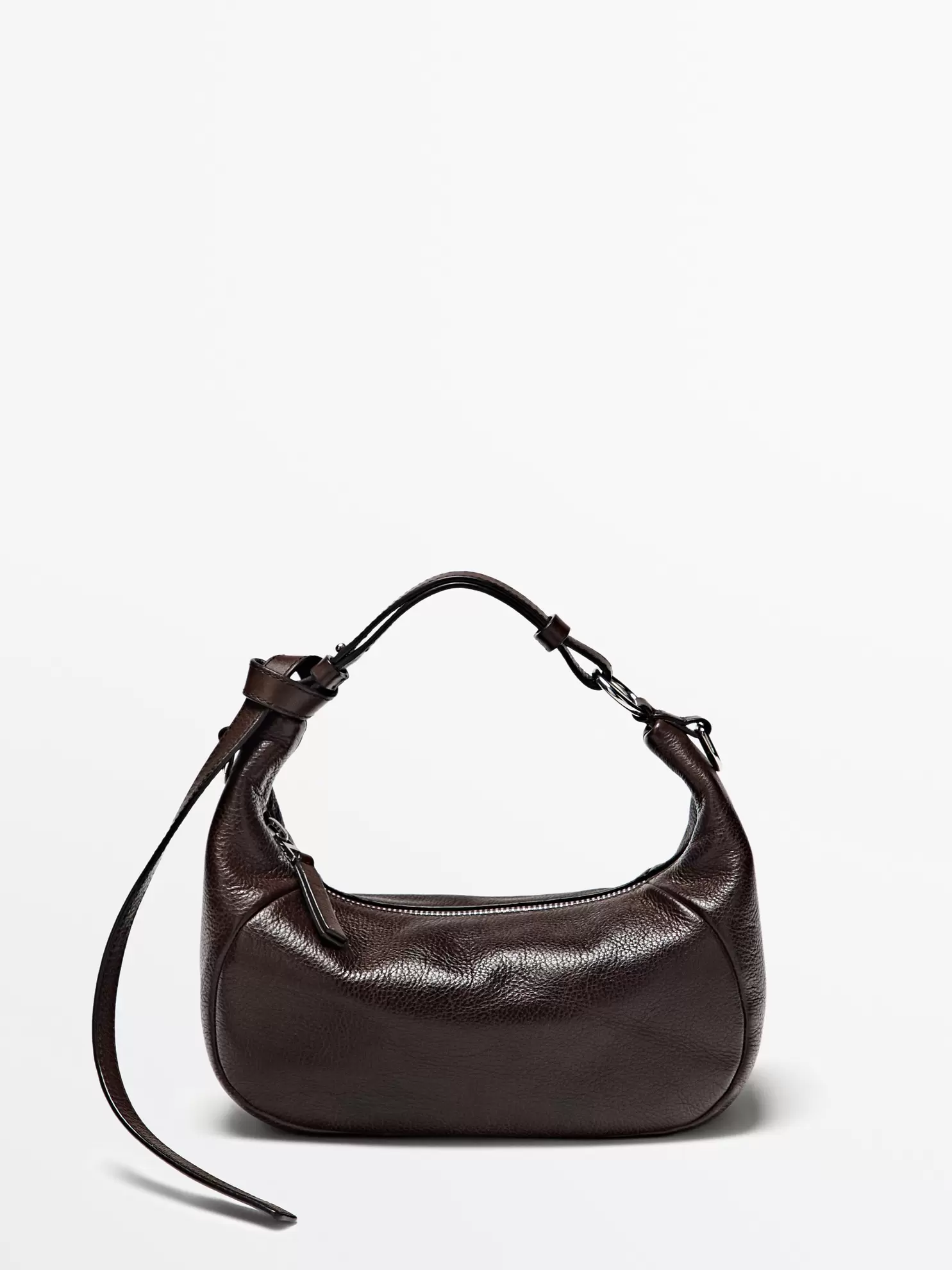 Tasche mit Metallschnalle aus Nappaleder