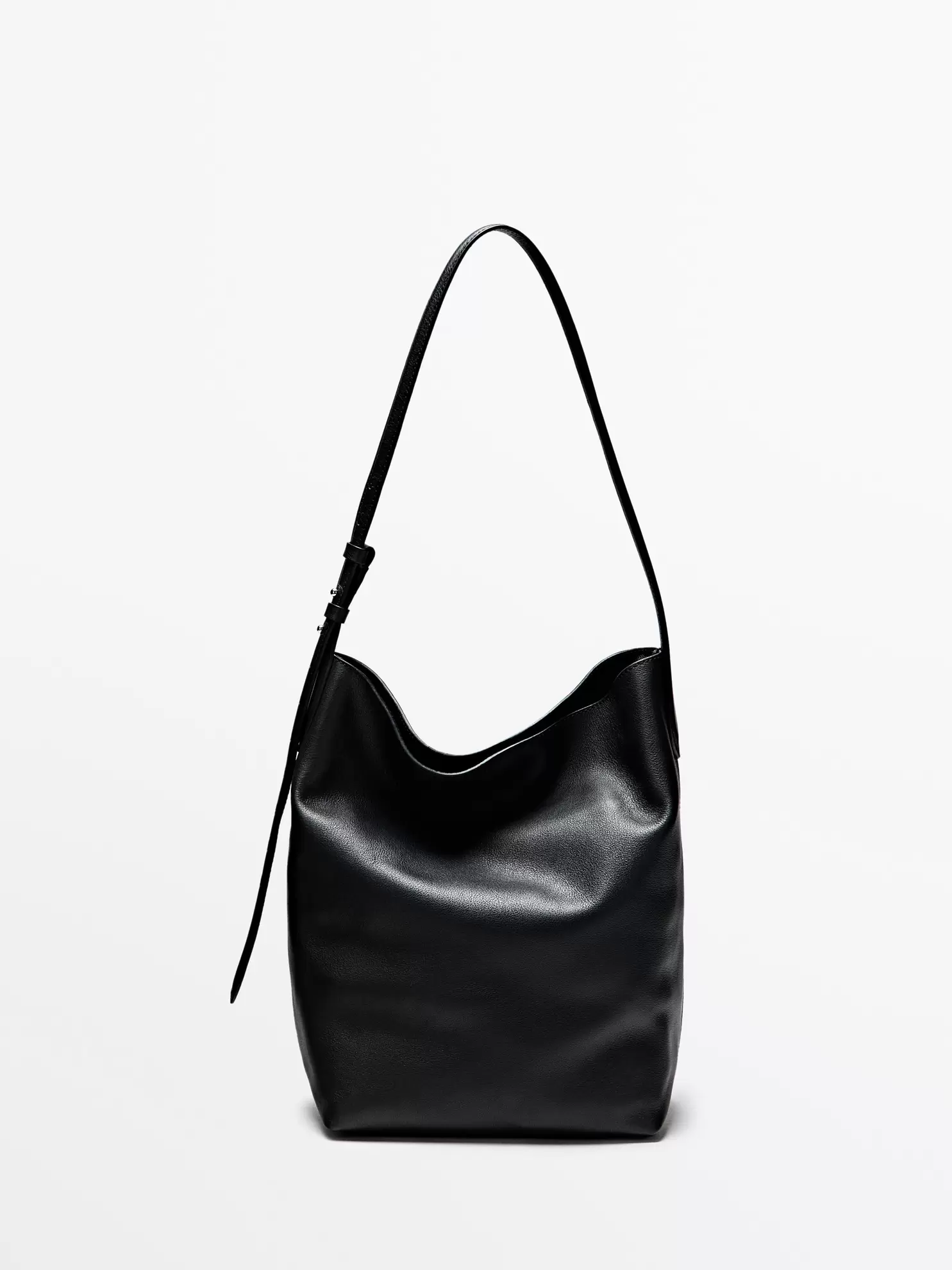 Beuteltasche aus Nappaleder