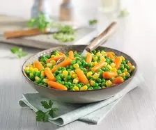 Zarte Gemüsemischung