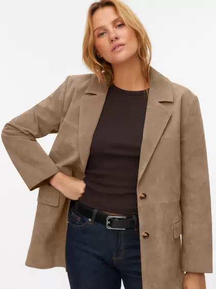 VMPERNILLE Suede Jacke