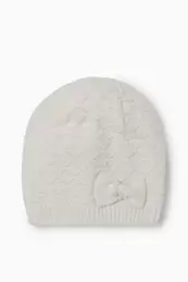 Baby-Mütze - strukturiert