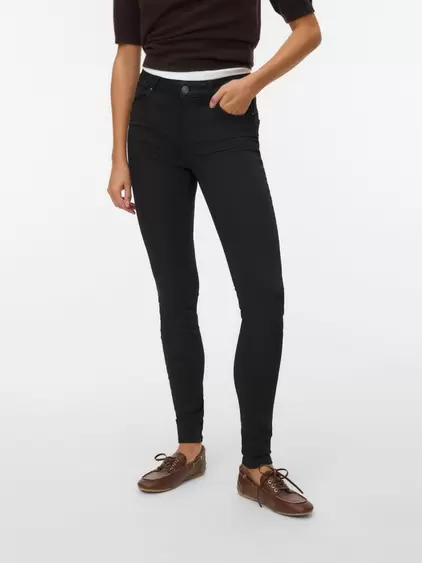 VMLUX Mid Rise Slim Fit Jeans
