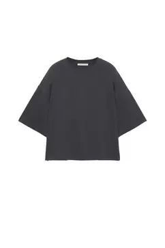 Boxy T-Shirt mit kurzen Ärmeln