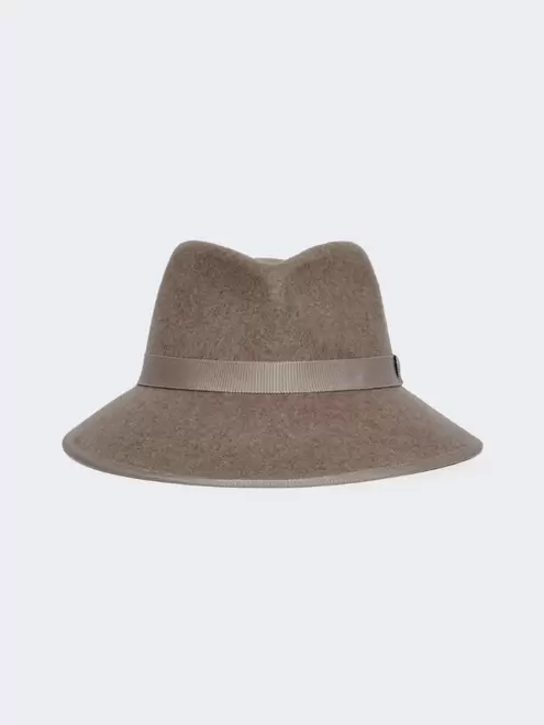 Hut aus Wollfilz - BEIGE