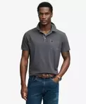 Classic Cotton Linen Polo Shirt