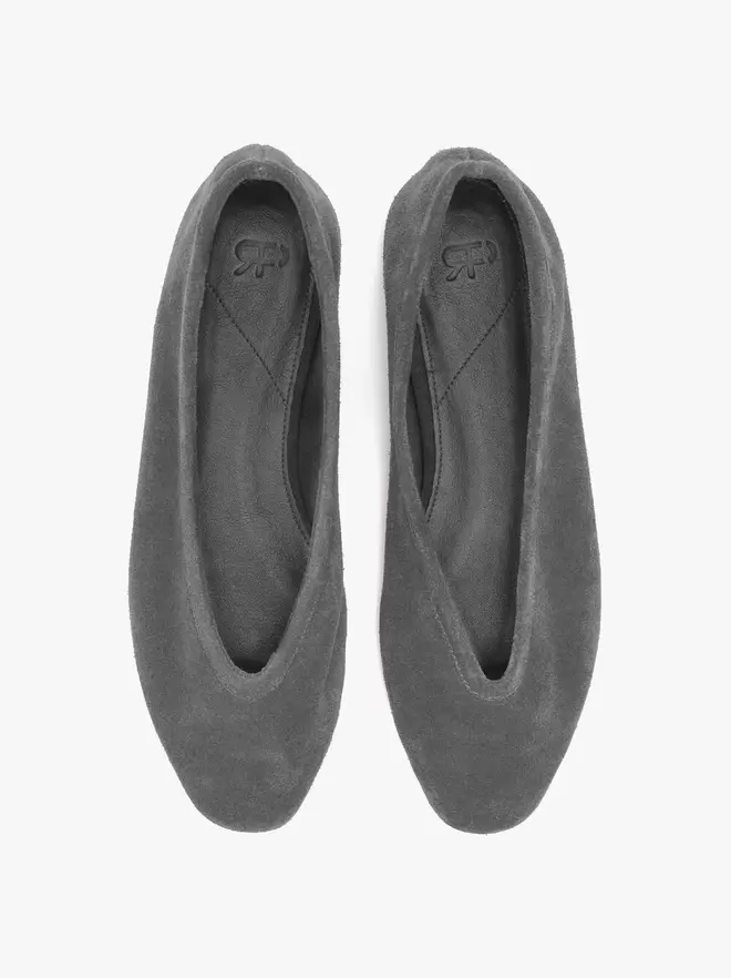 Ballerinas aus Wildleder