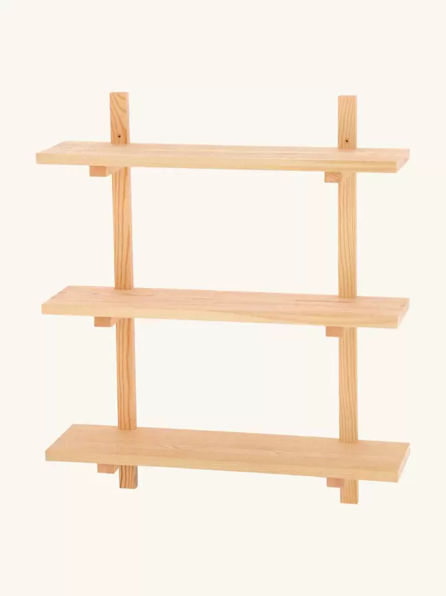 Wandregal aus Kiefernholz