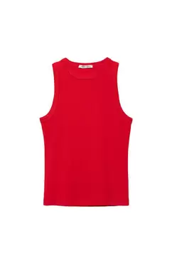 Tanktop mit Rundausschnitt