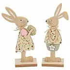 Deko-Hasen, 27 cm, 2 Stück