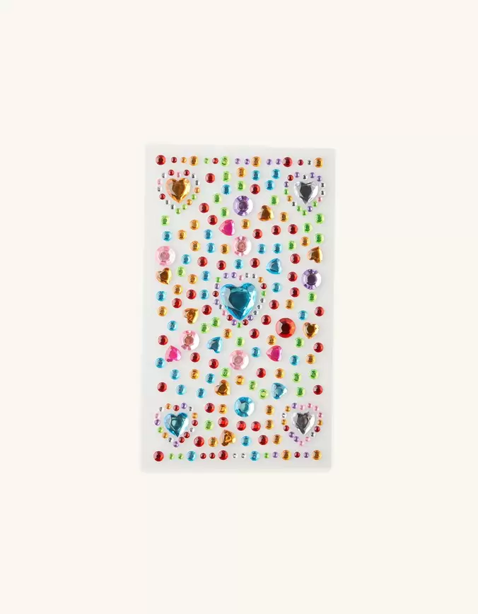 Glitzersteinaufkleber