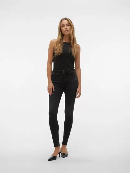 VMFLASH Mid Rise Skinny Fit Jeans