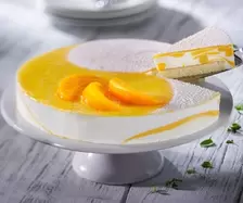 Pfirsich-Maracuja-Torte