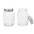 Gläser mit Schraubdeckel, 13 cm, 6 cm Ø, 2 Stück