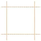 Batikrahmen groß, 106 x 106 cm