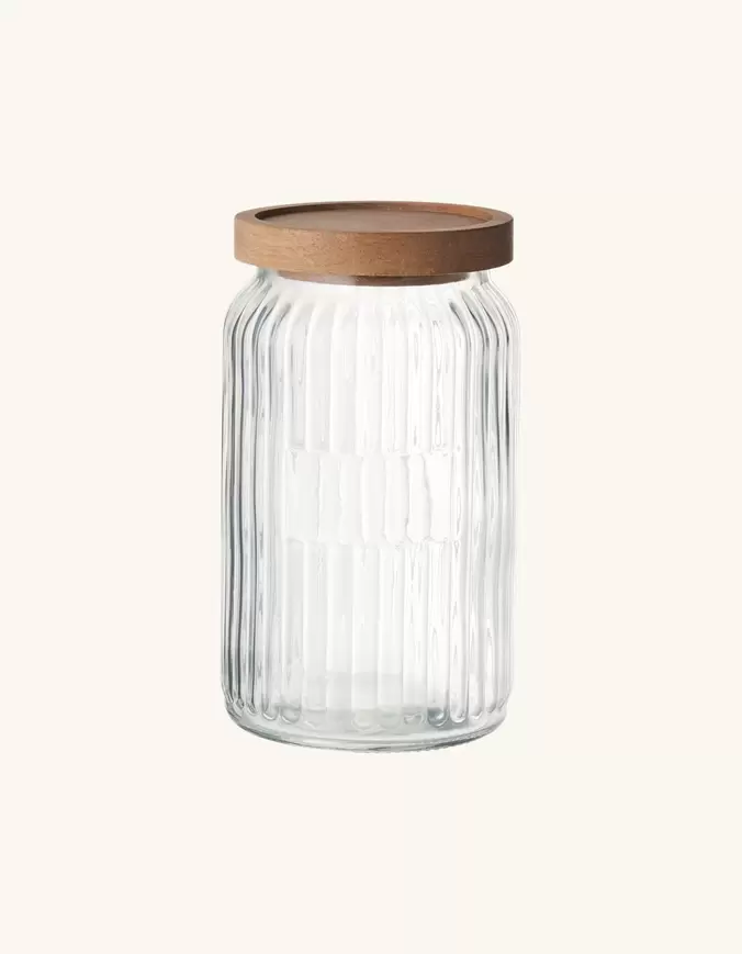 Glas mit Deckel 1050 ml