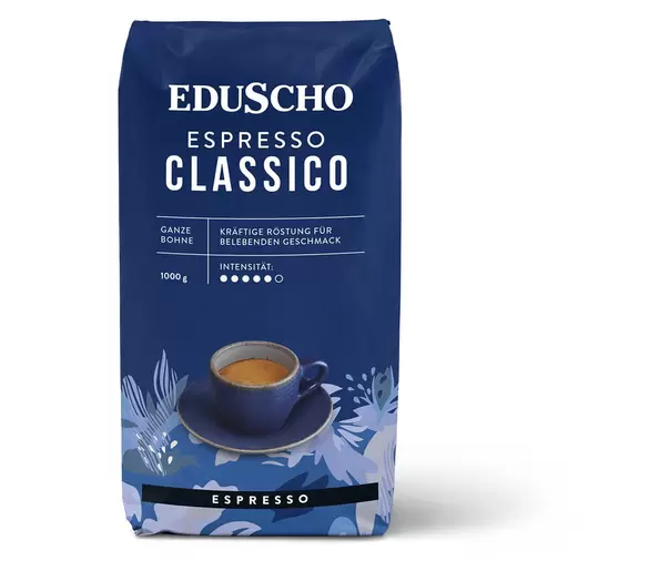 EDUSCHO Espresso Classico - 1kg Ganze...