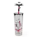 Starbucks - Tim Burtons Nightmare Before Christmas - Strohhalm-Becher aus rostfreiem Edelstahl