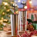 Starbucks - Tim Burtons Nightmare Before Christmas - Strohhalm-Becher aus rostfreiem Edelstahl