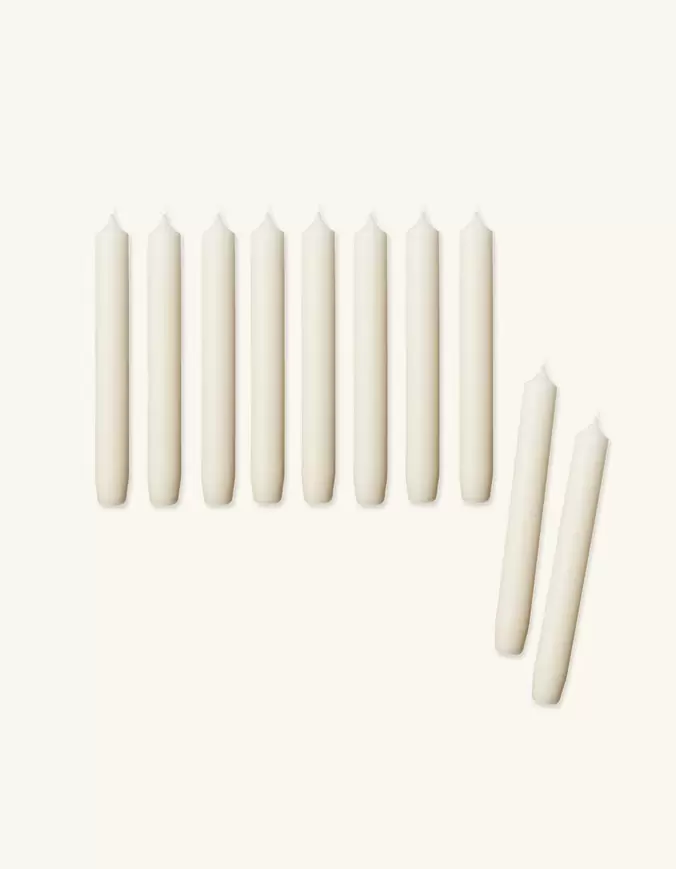 Stabkerzen 19 cm 10 Stck