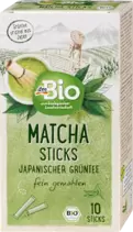 Grüner Tee Matcha Sticks japanischer Grüntee, 20 g