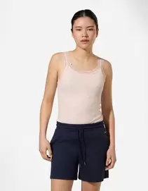 Top - Spitzenbesatz - rosa