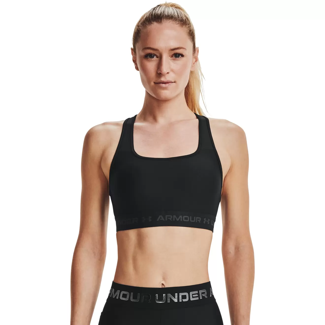 Armour® Mid Crossback Sports Bra