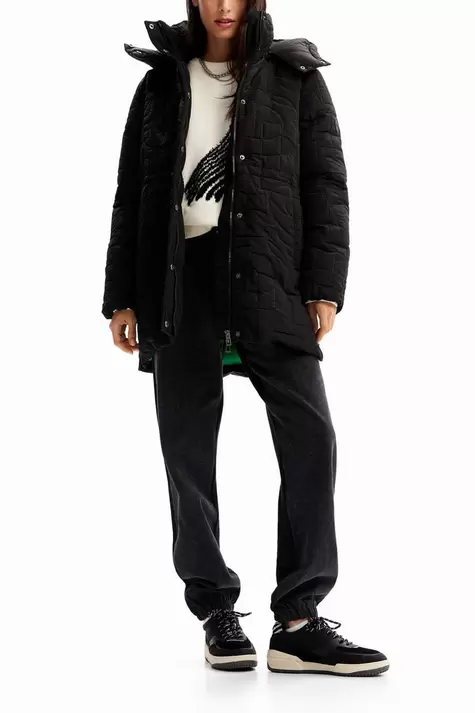 Steppmantel Reißverschlüsse